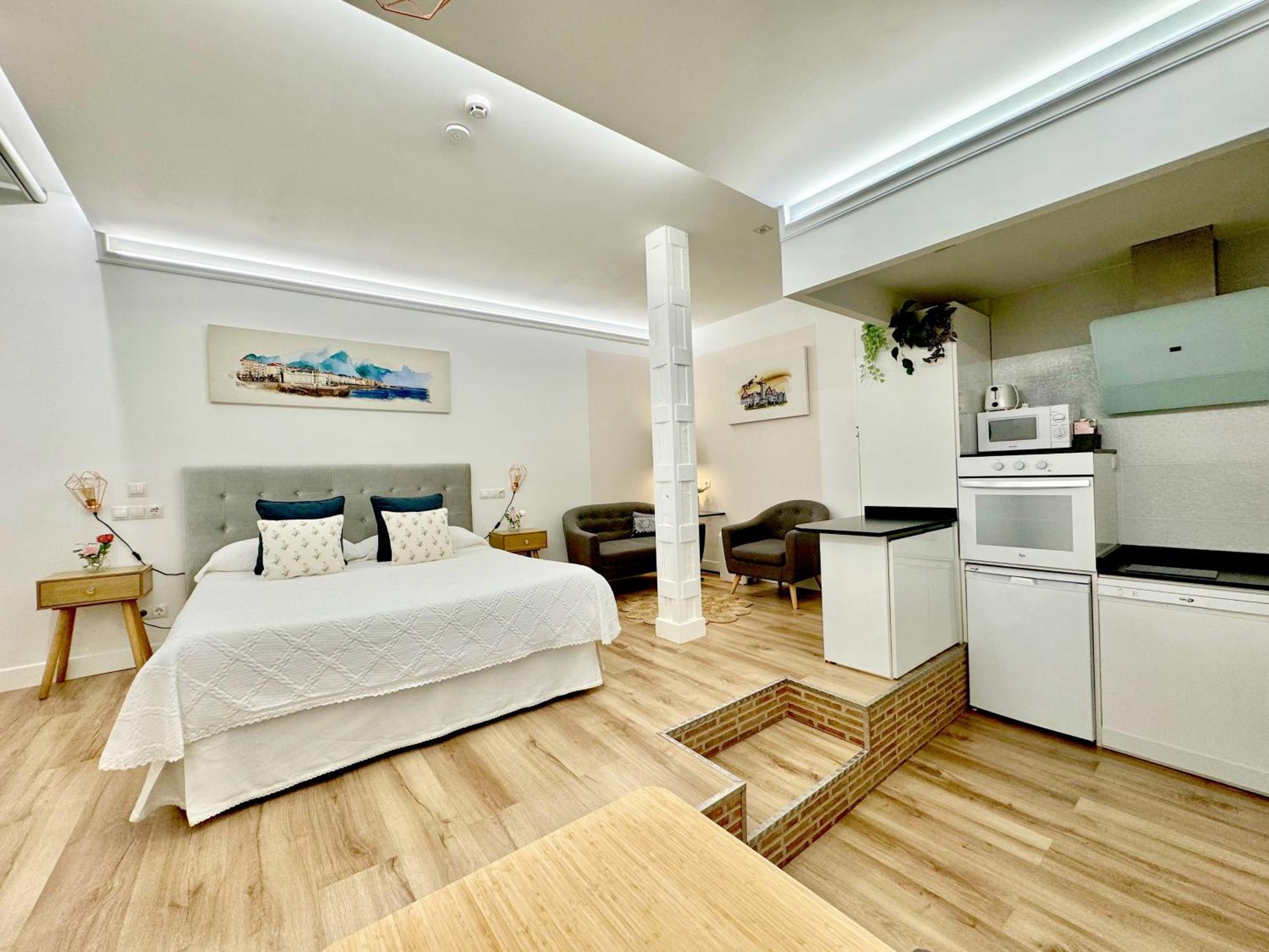 Ferienwohnung Loft Centre Santander Exterior foto