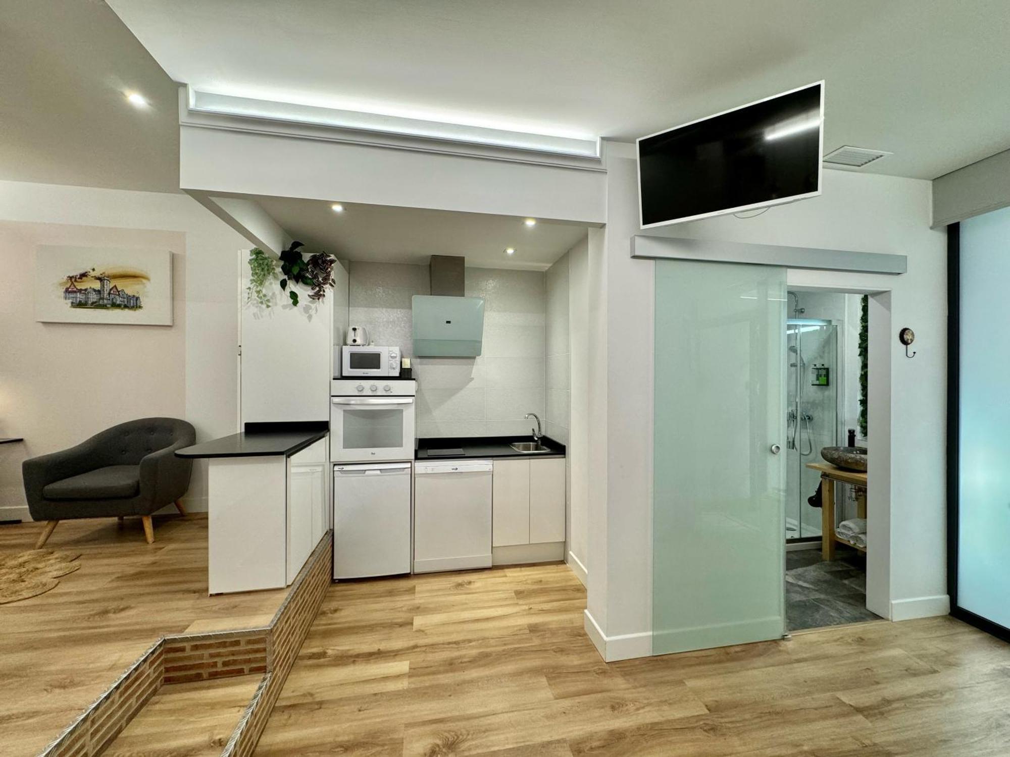 Ferienwohnung Loft Centre Santander Exterior foto